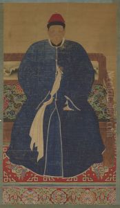 Portrait of a Court Lady Alleged to be Empress Xiaozhuang (1613-1688) by unknown