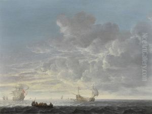 Herring fishing on open water