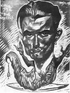 Portrait of Jan Ulatowski by Stanislaw Ignacy Witkiewicz (Witkacy)
