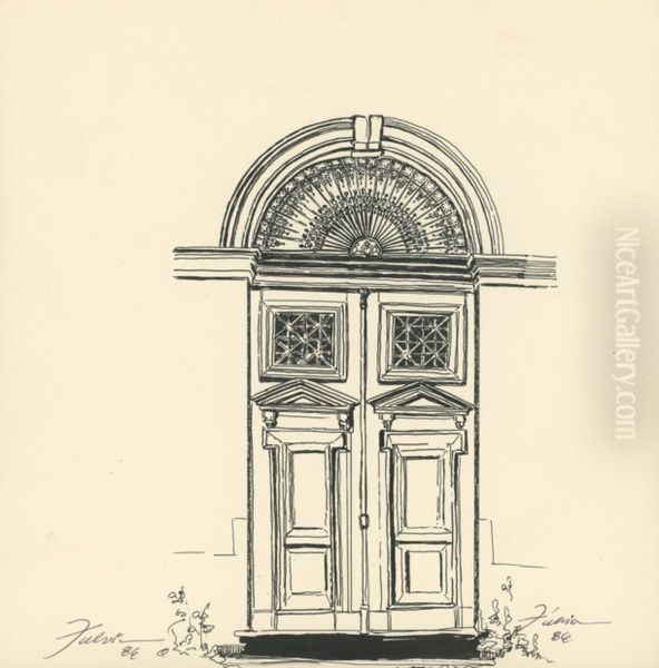 Porta lateral da Catedral - Rua 13 de Maio - view 1