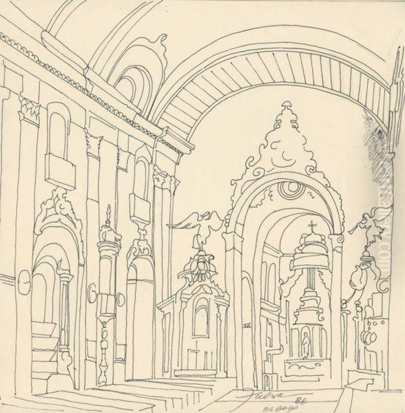 Interior da Catedral N. Senhora da Conceicao - view 1