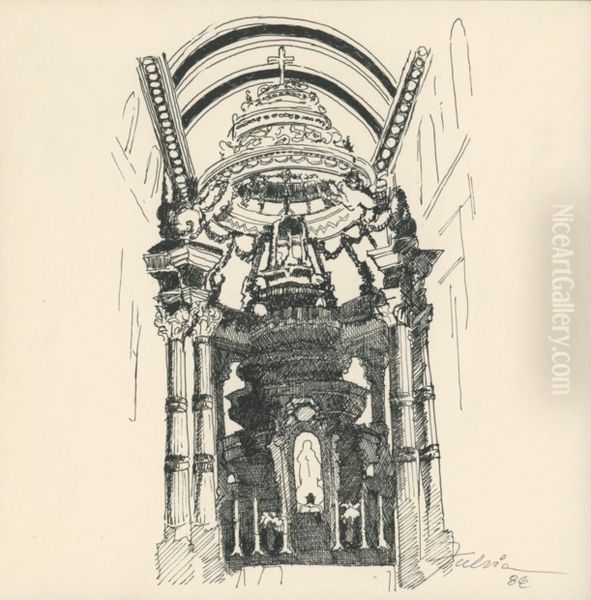 Interior da Catedral Metropolitana de Nossa Senhora da Conceicao - view 1