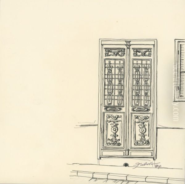 Porta da casa de Antonia Goncalves - view 1