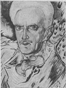 Portrait of Andrzej Strug by Stanislaw Ignacy Witkiewicz (Witkacy)