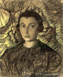Portret Teresy Kurnatowskiej-Raszewskiej