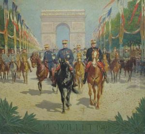 Le defile de la Victoire, 14 juillet 1919