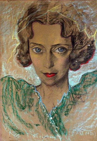 Portret Marii Kasprowiczowej - view 1