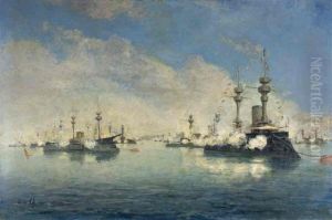 Escadre a Toulon, 14 juillet 1892