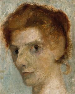 Self-portrgait by Paula Modersohn-Becker