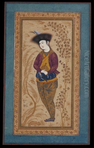 Young man in a fur hat (CBL Per 260.2) - view 1
