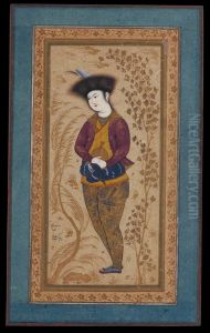 Young man in a fur hat (CBL Per 260.2) Young man in a fur hat (CBL Per 260.2)
