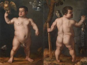 Portrait of the Dwarf Nano Morgante by Bronzino