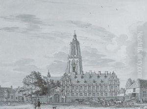 Palast des Friedrich V. von der Pfalz (Winterkonig) in Rhenen, erbaut 1630/31 durch Bartholoeus van Bassen Palast des Friedrich V. von der Pfalz (Winterkonig) in Rhenen, erbaut 1630/31 durch Bartholoeus van Bassen