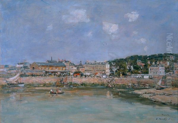 The harbor of Trouville - view 1