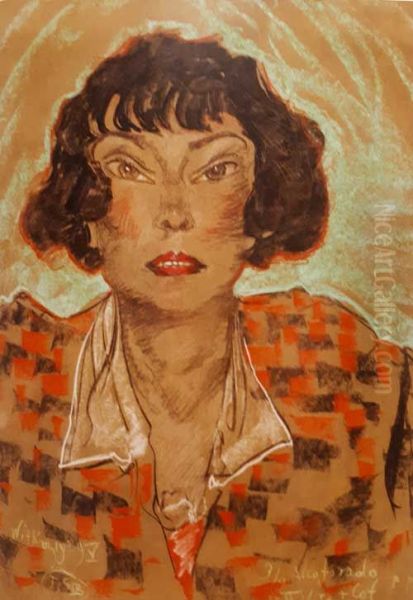 Portrait of Mira Ziminska - view 1