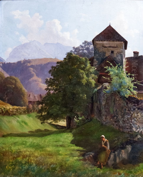 Ancienne abbaye des Benedictins de Talloires - Firmin Salabert - Musee des Beaux-Arts de Gaillac - view 1