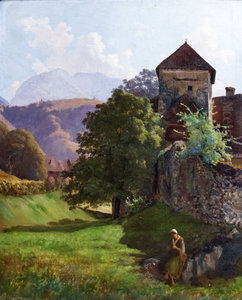 Ancienne abbaye des Benedictins de Talloires - Firmin Salabert - Musee des Beaux-Arts de Gaillac