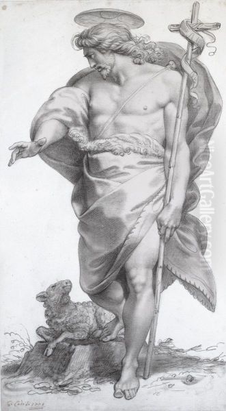 Standing Figure Of St. John The Baptist - view 1