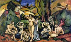 The Bathers of Andelys by Othon Friesz