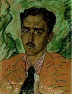 Portrait of Casimir Lewy by Stanislaw Ignacy Witkiewicz (Witkacy)