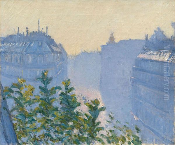 Rue Halevy, Blick von einem Balkon - view 1