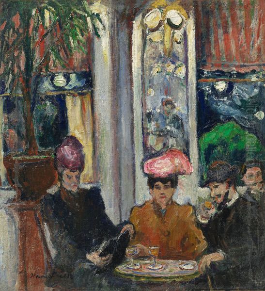 Szene in einer Pariser Brasserie - view 1