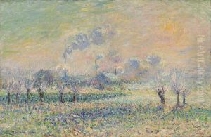 Hoarfrost at Pontoise by Gustave Loiseau