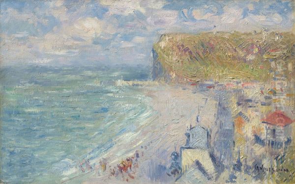 Der Strand von Fecamp - view 1