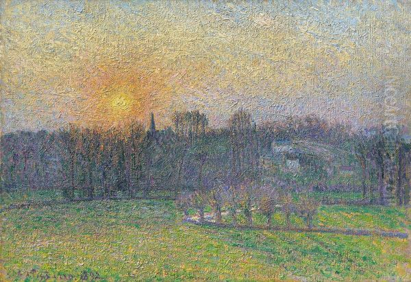 View of Bazincourt, Sunset - view 1