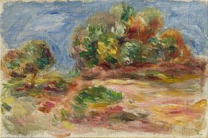 Landscape of Cagnes by Pierre Auguste Renoir
