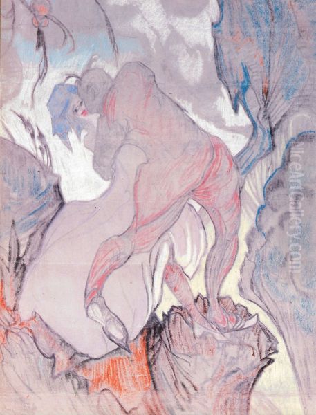 Over the precipice (Rape) - view 1