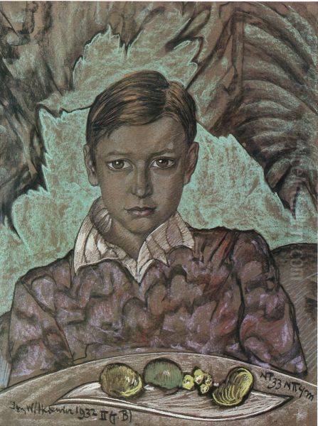 Portret Juliusza Oszackiego, w wieku 12 lat - view 1