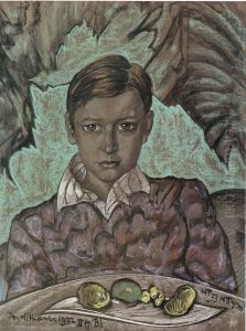 Portret Juliusza Oszackiego, w wieku 12 lat Portret Juliusza Oszackiego, w wieku 12 lat