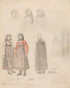 Draktstudier fra Ovre Telemark by Johannes Flintoe