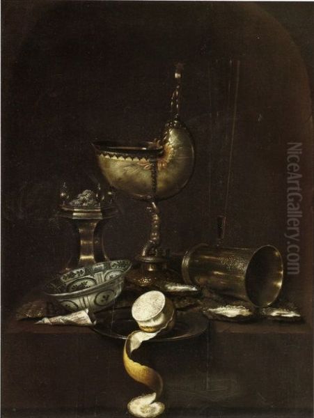 Still Life with Nautilus Cup and Wan-Li bowl - view 1