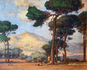Matinee d'ete en Provence by Pierre Magnan-Bernard