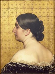 Portrait de la femme de l'artiste, nee Clemence Casadavant