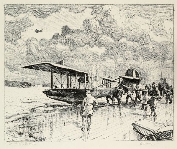 Launching the Seaplane - view 1