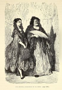 Une bolera andalouse et sa mere by Gustave Dore