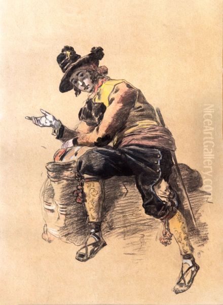 Jeune paysan espagnol en costume - view 1