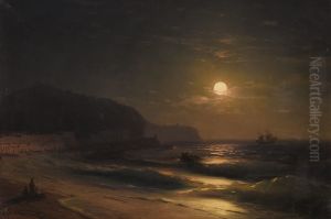 Moonlit Night by Ivan Aivazovsky