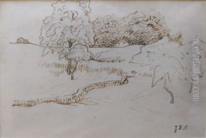 [Arbres et bosquets aux environs de Vichy]