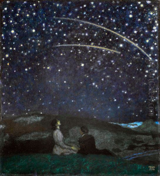 Falling stars - view 1