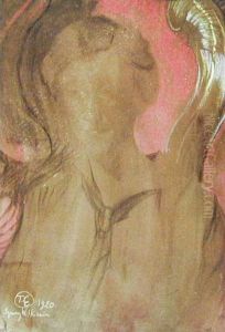 Portret kobiety by Stanislaw Ignacy Witkiewicz (Witkacy)