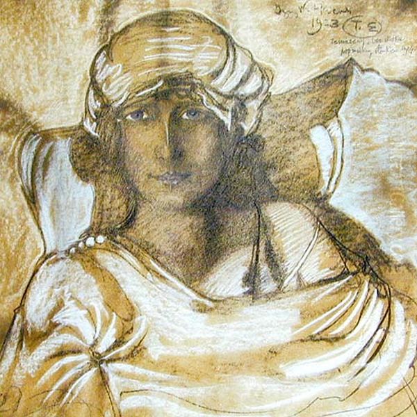 Portrait of Irena Solska - view 1