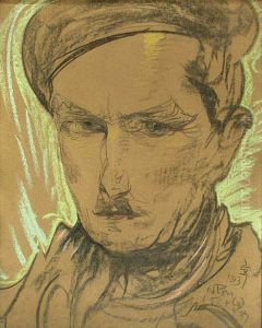 Portrait of Dr. Hugo Karwowski by Stanislaw Ignacy Witkiewicz (Witkacy)