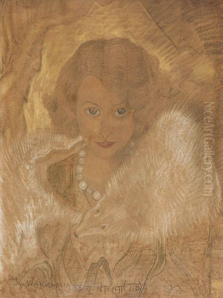 Female Portrait (Irena Solska?) - view 1
