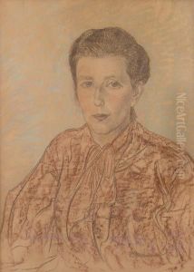 Portrait of Stefania Koninska nee Machow by Stanislaw Ignacy Witkiewicz (Witkacy)