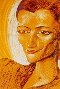 Portrait of Maria Kaminska Portrait of Maria Kaminska