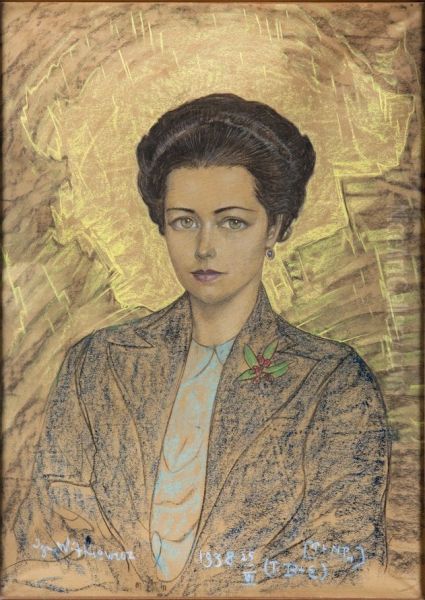Portret Wilhelminy Strzeleckiej - Rozyckiej - view 1